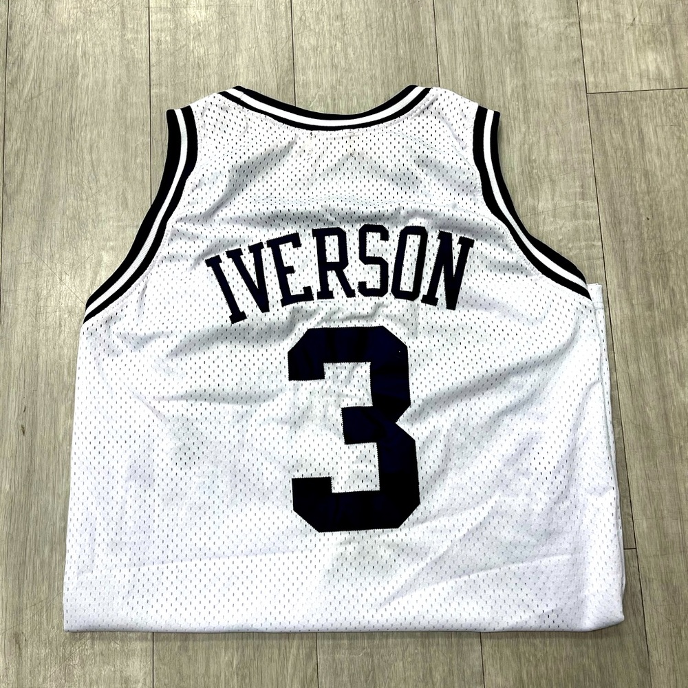 Allen Iverson Georgetown Hoyas Nike NCAA Vintage Tournament Jersey